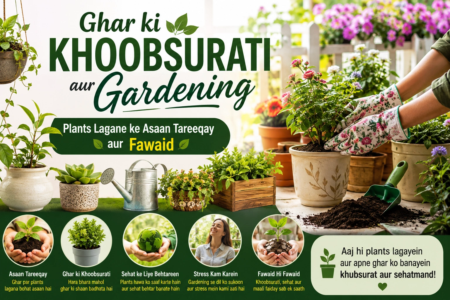 Gardening aur Plants